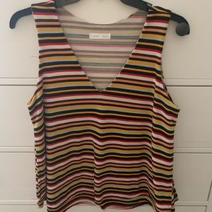 Striped tank top